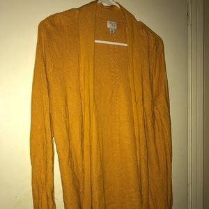 A New Day Mustard Cardigan